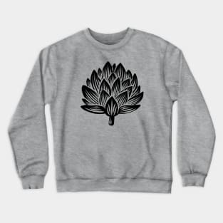 Artichoke Black Crewneck Sweatshirt